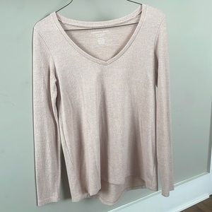 Super soft light pink long sleeve